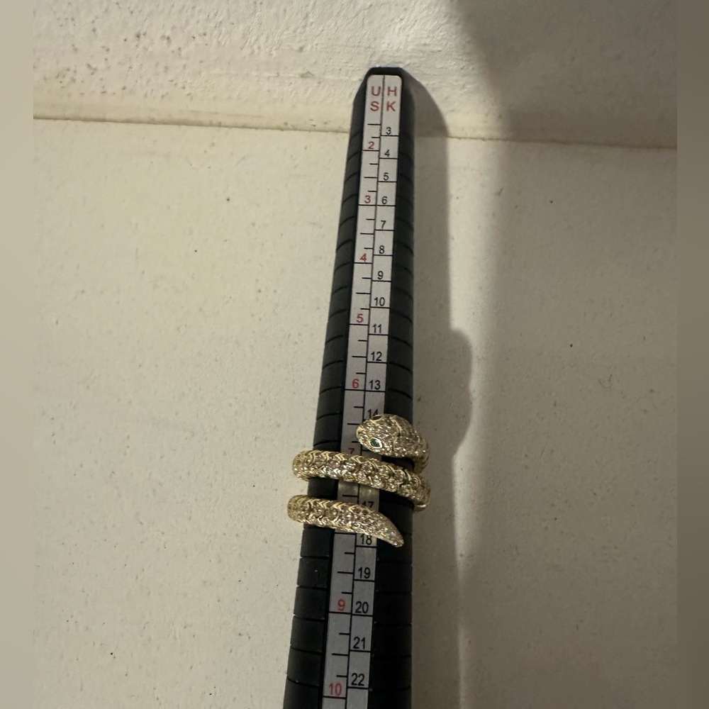 Snake 925 ring. Size 7 - Picture 5 of 5